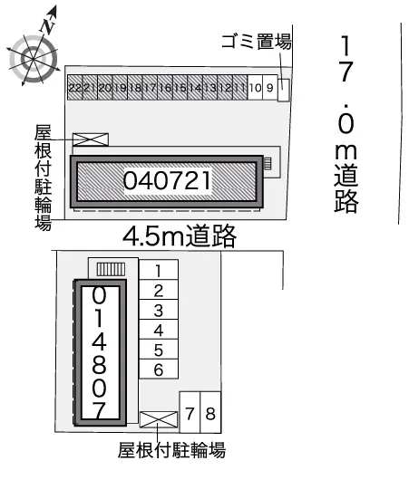 名古屋市緑区大高町 月極駐車場